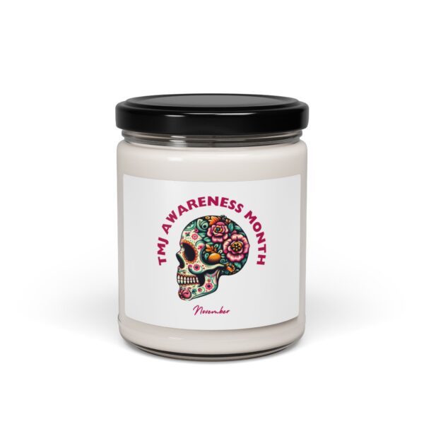 Sugar Skull Scented Soy Candle, 9oz