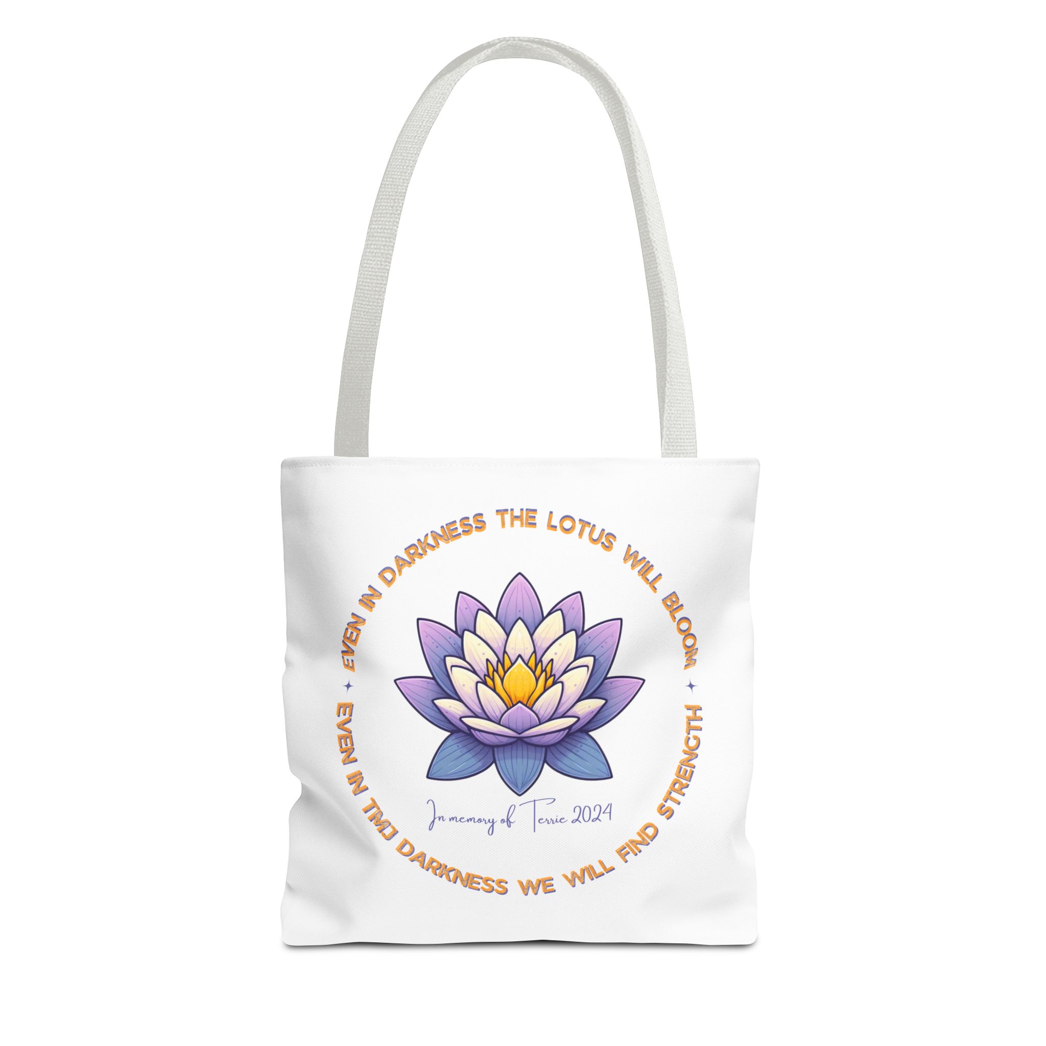 Lotus Flower Tote - The TMJ Association