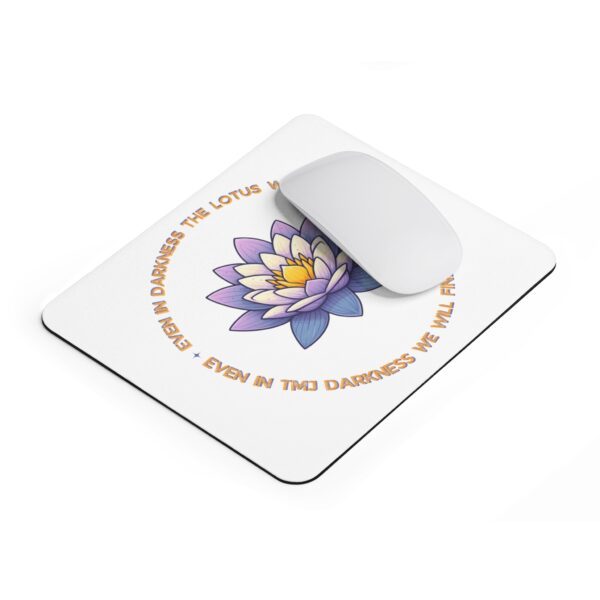 TMJ Lotus Flower Mouse Pad - Image 3