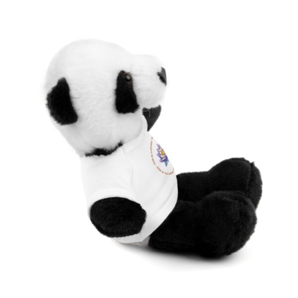 Stuffed Panda with Lotus Tshirt - Image 17