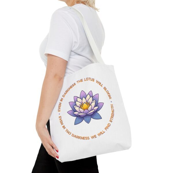 Lotus Flower Tote - Image 8