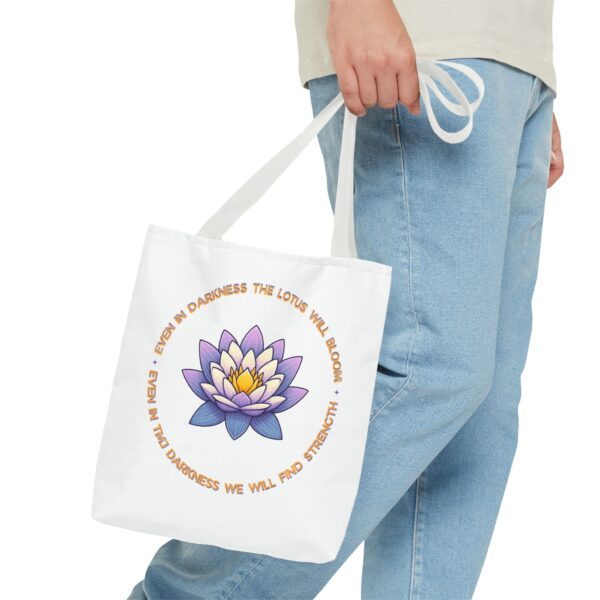 Lotus Flower Tote - Image 3