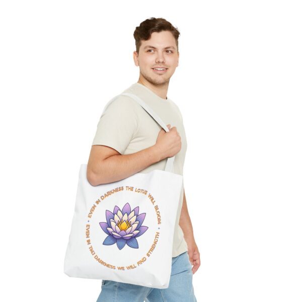 Lotus Flower Tote - Image 11