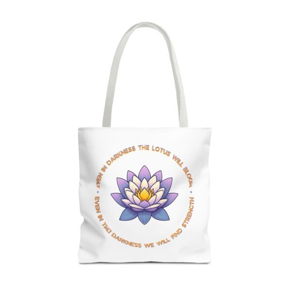 Lotus Flower Tote - Image 9