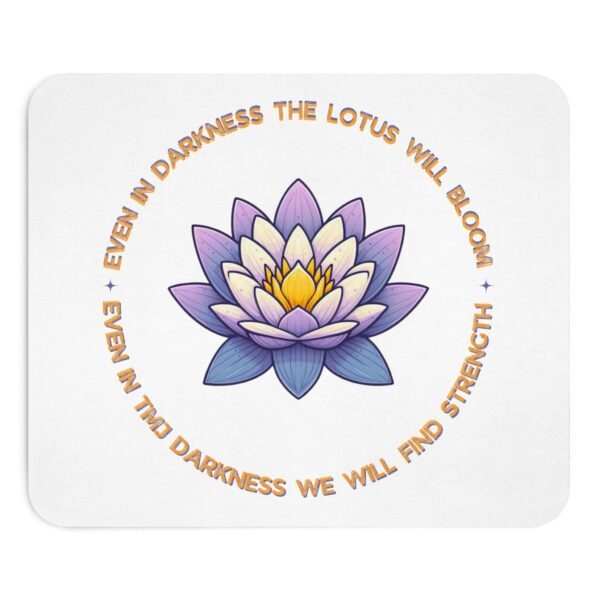 TMJ Lotus Flower Mouse Pad