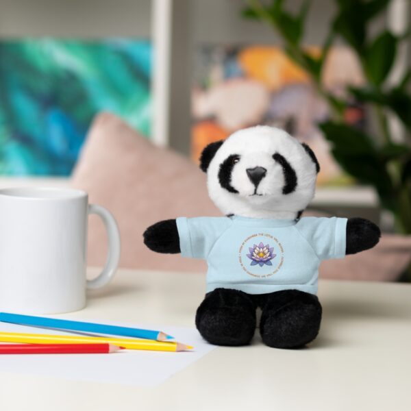 Stuffed Panda with Lotus Tshirt - Image 51