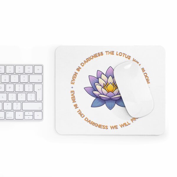 TMJ Lotus Flower Mouse Pad - Image 4