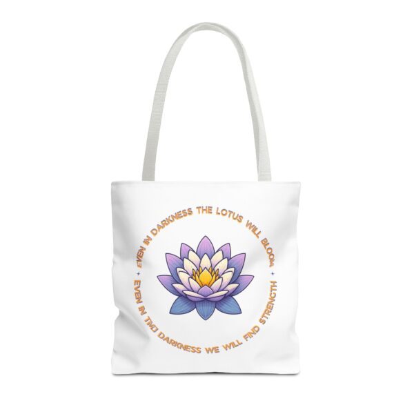 Lotus Flower Tote - Image 5