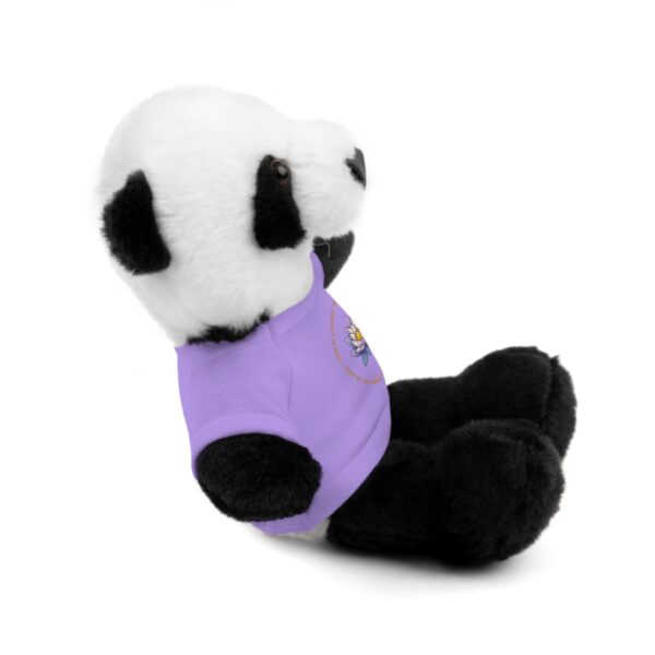 Stuffed Panda with Lotus Tshirt - Image 2