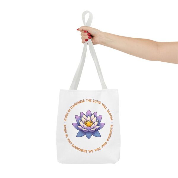 Lotus Flower Tote - Image 4