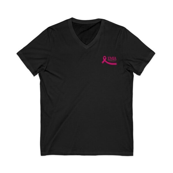 Not Just a Pop and a Click Unisex V-Neck Tee - Image 4