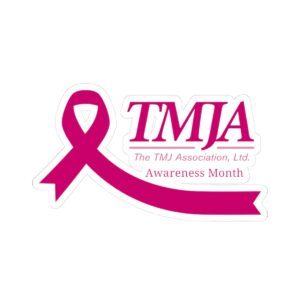 TMJ Awareness Ribbon Sticker
