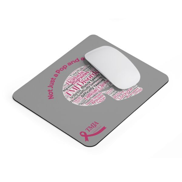 Not Just a Click and Pop Mouse Pad - Grey - Image 3