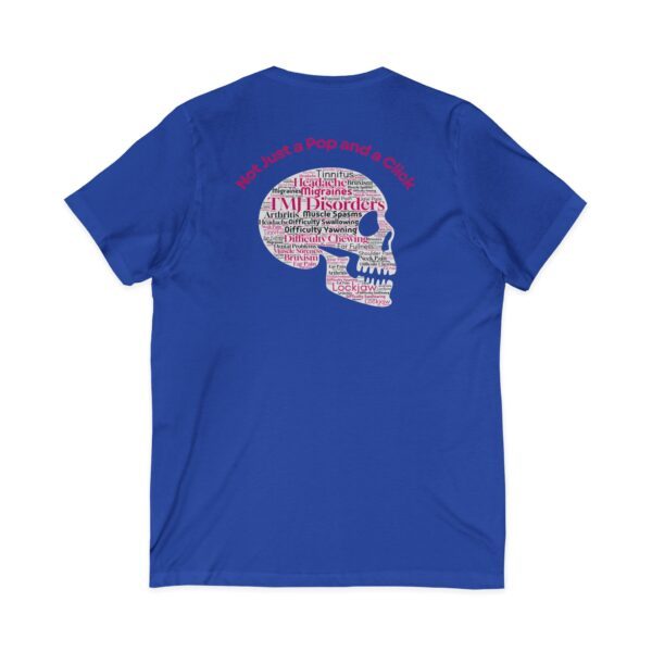 Not Just a Pop and a Click Unisex V-Neck Tee - Image 8