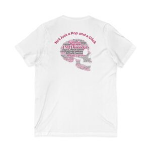 Not Just a Pop and a Click Unisex V-Neck Tee