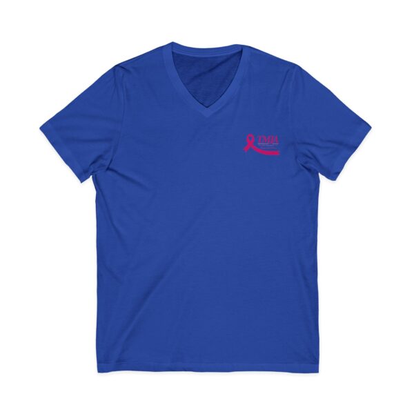 Not Just a Pop and a Click Unisex V-Neck Tee - Image 7