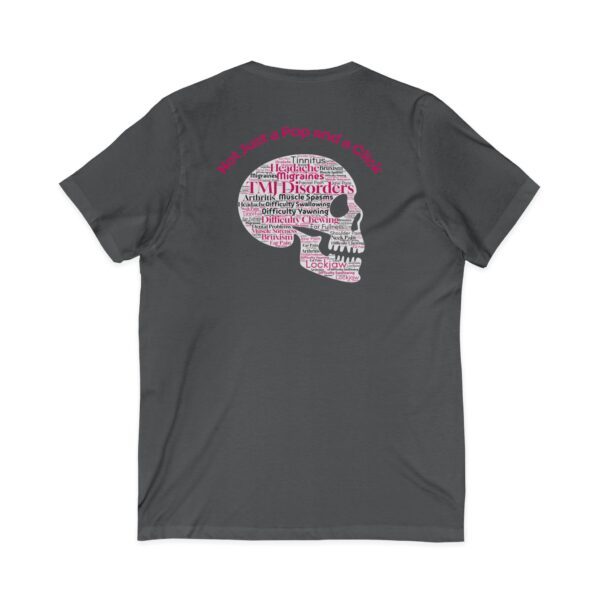 Not Just a Pop and a Click Unisex V-Neck Tee - Image 11