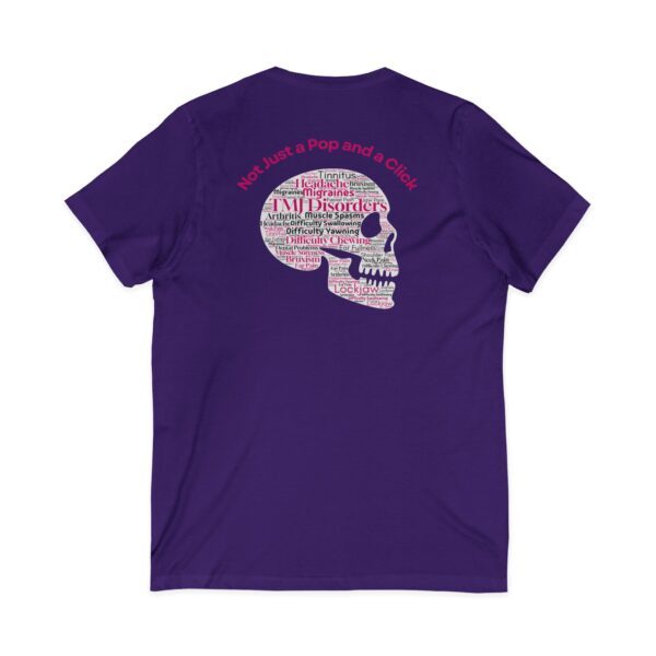 Not Just a Pop and a Click Unisex V-Neck Tee - Image 17