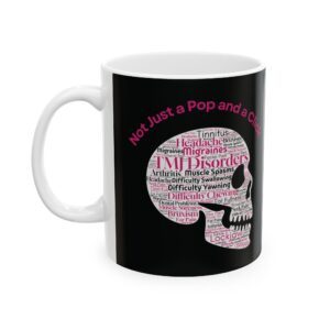 Not Just a Pop and Click Mug - Black