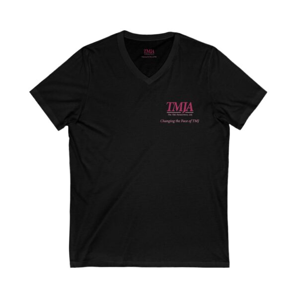 Unisex Sugar Skull V-Neck Tee, November Awareness - Image 15