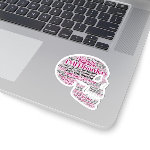 TMJ Disorders Skull Stickers