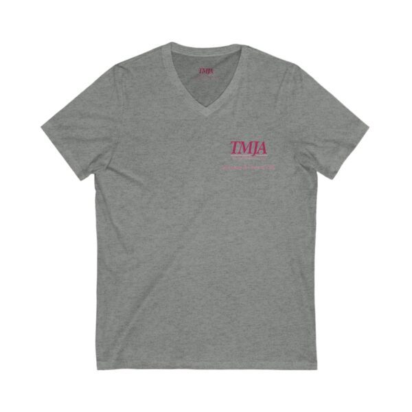 Unisex Sugar Skull V-Neck Tee, November Awareness - Image 5