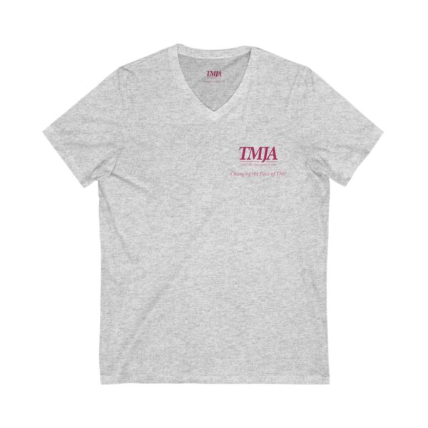 Unisex Sugar Skull V-Neck Tee, November Awareness - Image 3