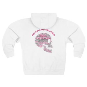 Unisex Skull Zip Hoodie